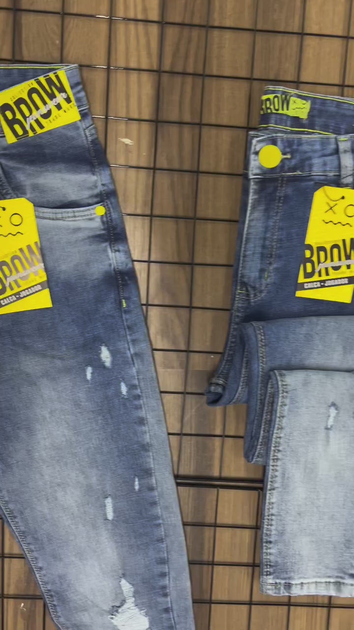 Calça Jogador Brow Jeans