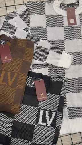 Suéter Louis Vuitton Marrom