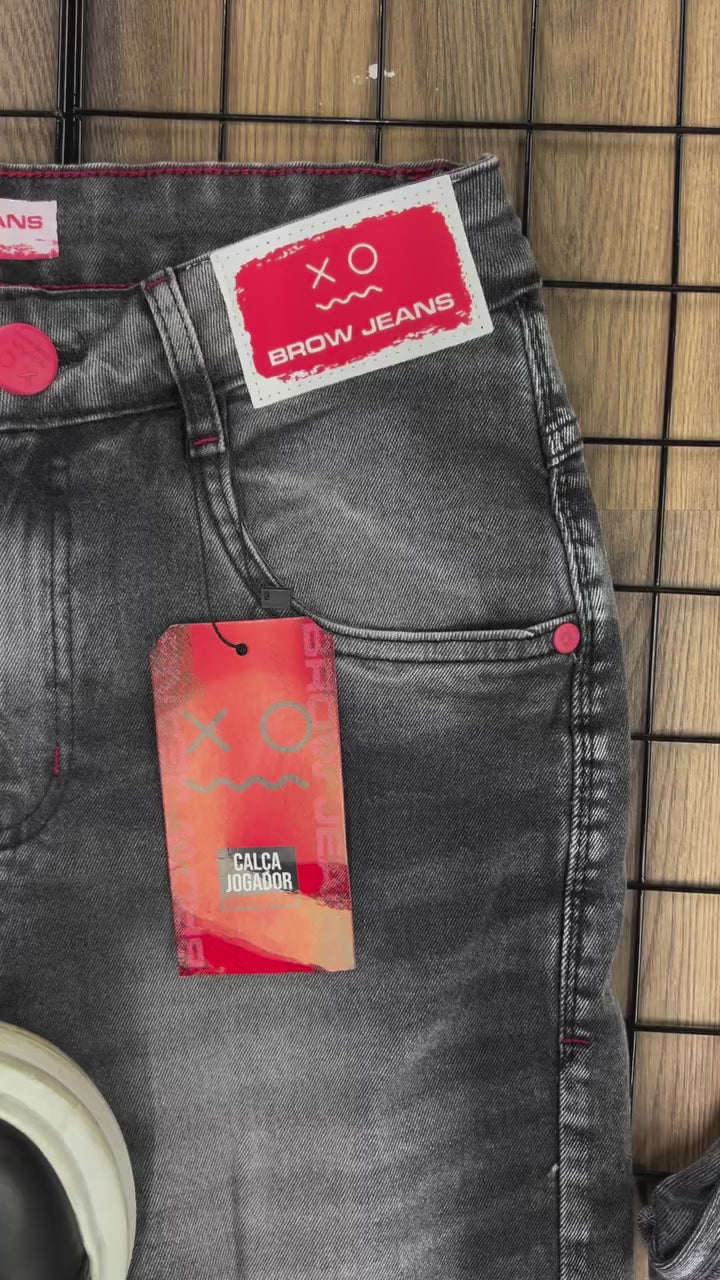 Calça Jogador Brow Jeans
